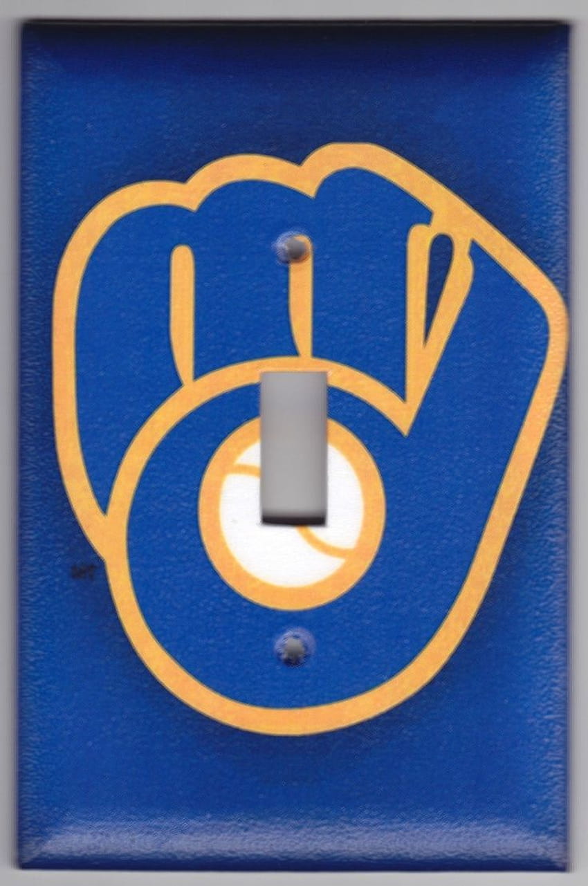 Logotipo retro de los cerveceros de Milwaukee, logotipo retro de los cerveceros fondo de pantalla del teléfono