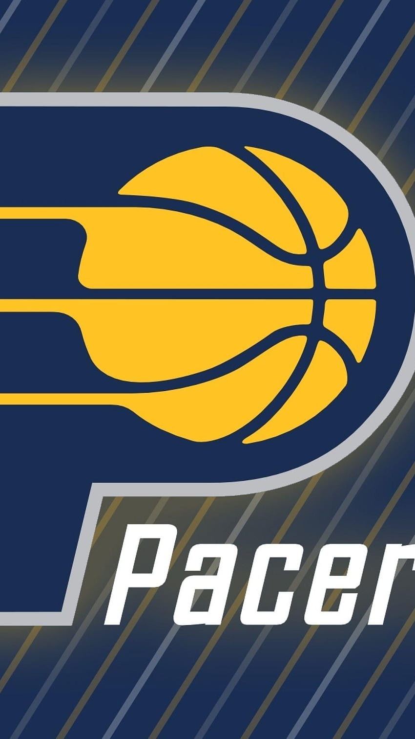 Logotipo de los Pacers publicado por Sarah Tremblay, logotipo de los Pacers de Indiana fondo de pantalla del teléfono