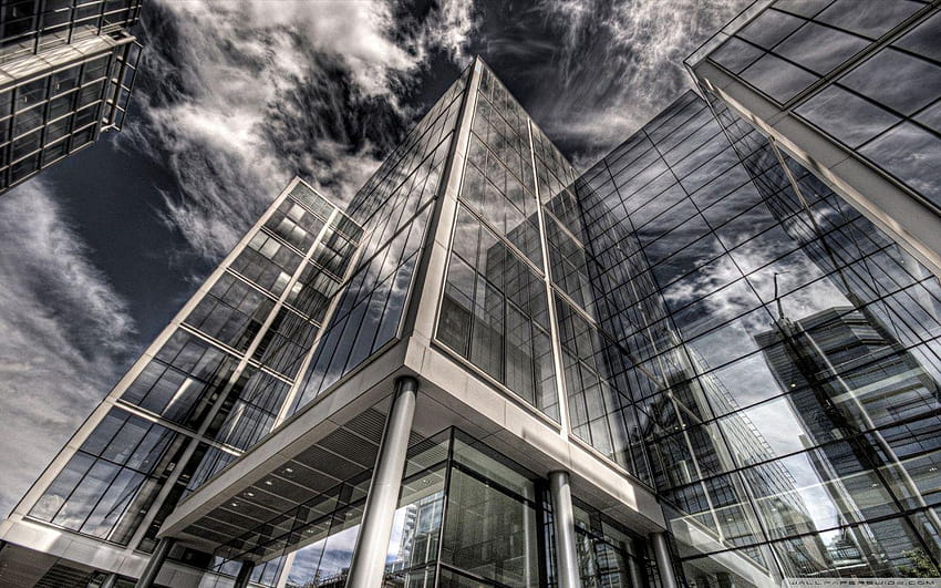 Glass Building Reflection ❤ for Ultra, bilding HD wallpaper