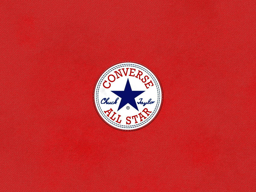 Cool Red Inspiring Converse All Star Logo Red, all star background HD wallpaper