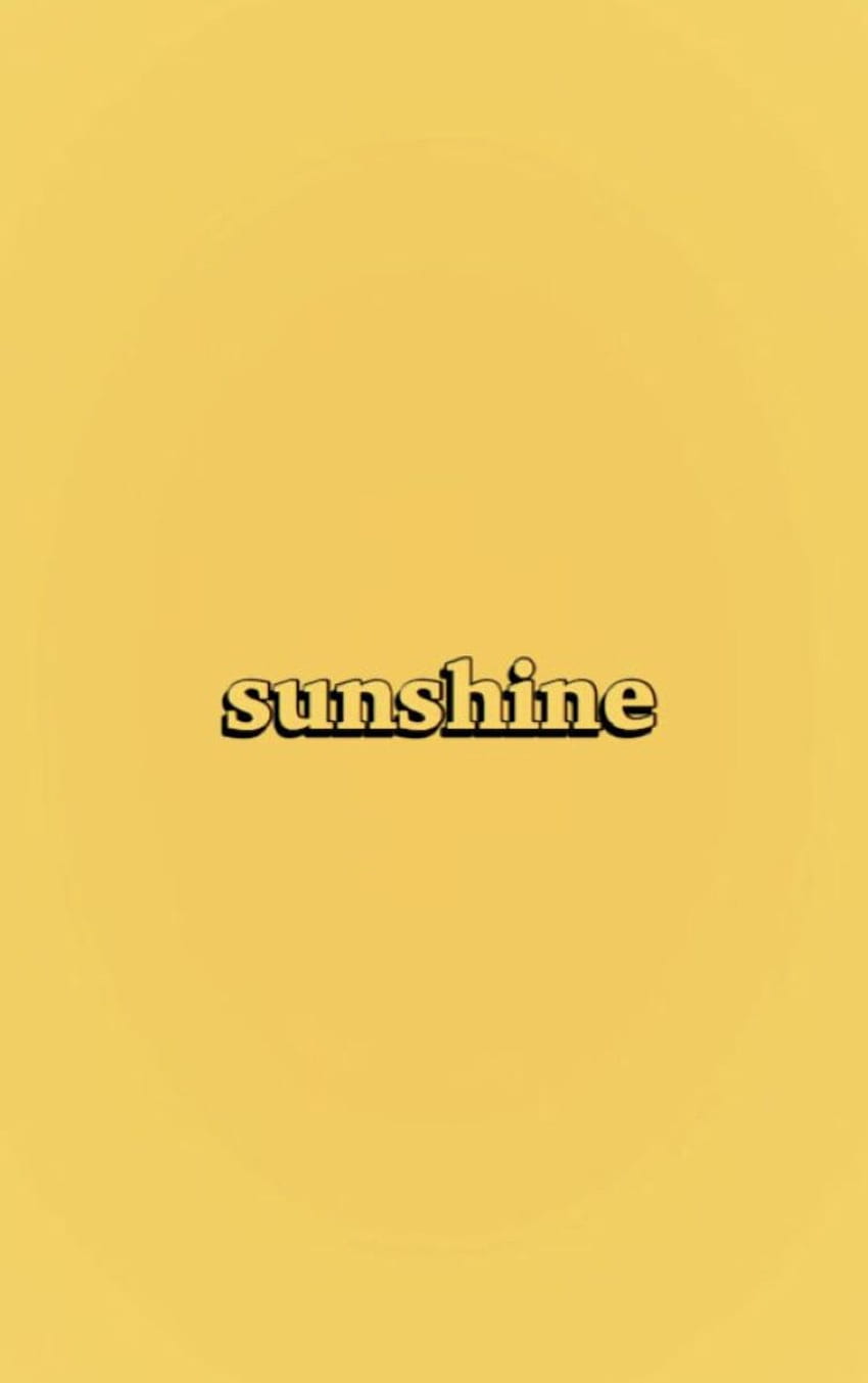 Yellow aesthetic aesthetic design happy sunshine aesthetic HD phone  wallpaper  Peakpx
