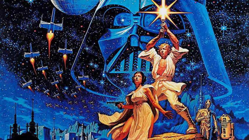 Star Wars Original Trilogy 美的、美的スターウォーズ 高画質の壁紙