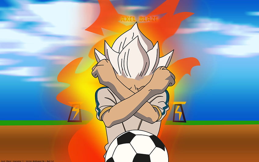 Gouenji Shuuya, soccer field anime HD wallpaper