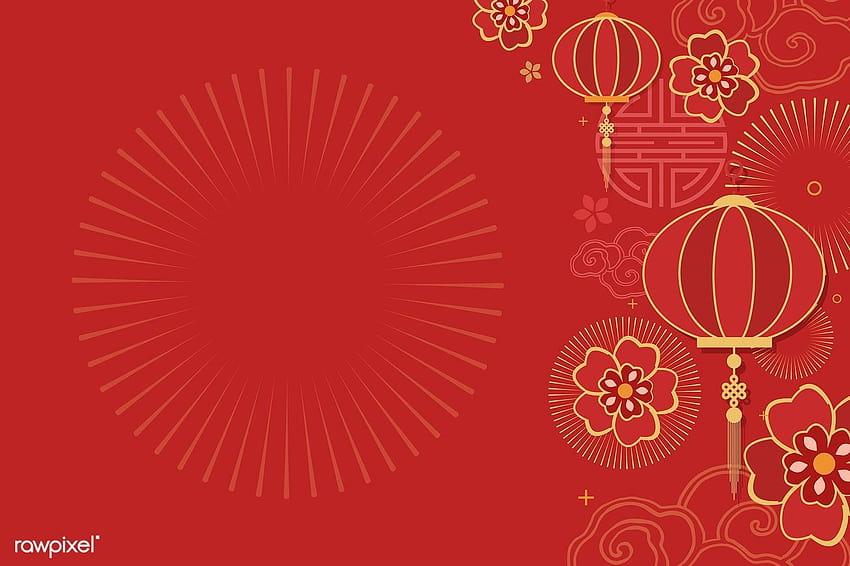 vettore premium degli sfondi di saluto del capodanno cinese 2019 555236, banner del capodanno cinese Sfondo HD