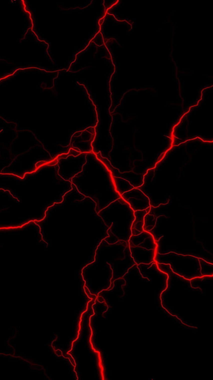 Roter Blitz, roter und schwarzer Blitz HD-Handy-Hintergrundbild