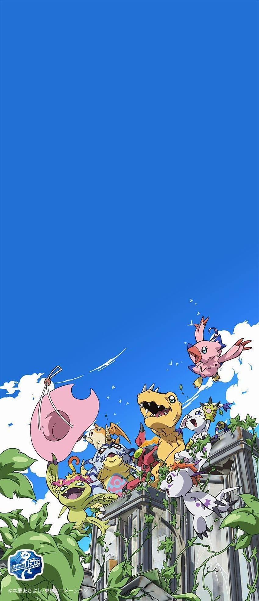 Digimon-Telefon? : Digimon, Digimon-Abenteuer Tri HD-Handy-Hintergrundbild