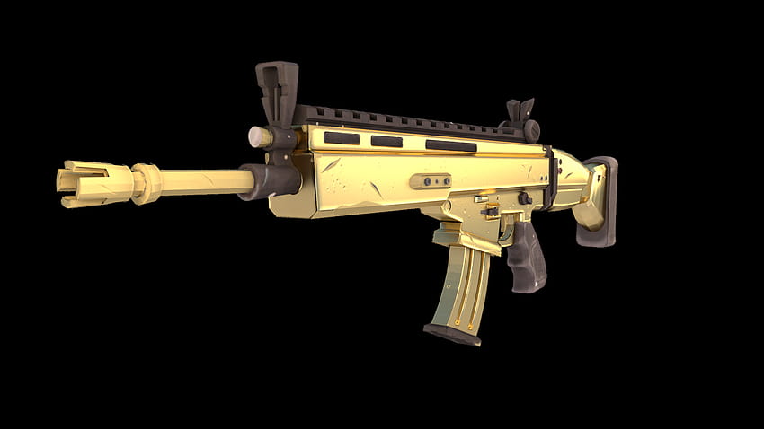 Suggestion: Gold Skin for 1000 Kills per Weapon : FortNiteBR, fortnite gold HD wallpaper