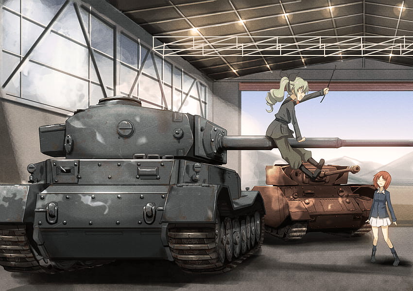 Girls und Panzer 10 วอลล์เปเปอร์ HD
