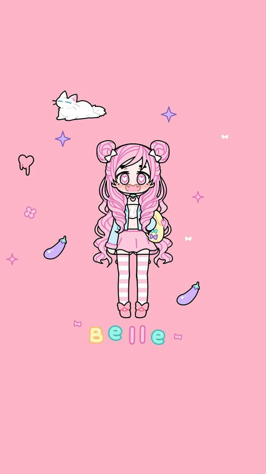 I made Belle Delphine. Ain't she cute and totally, belle delphine phone HD phone wallpaper