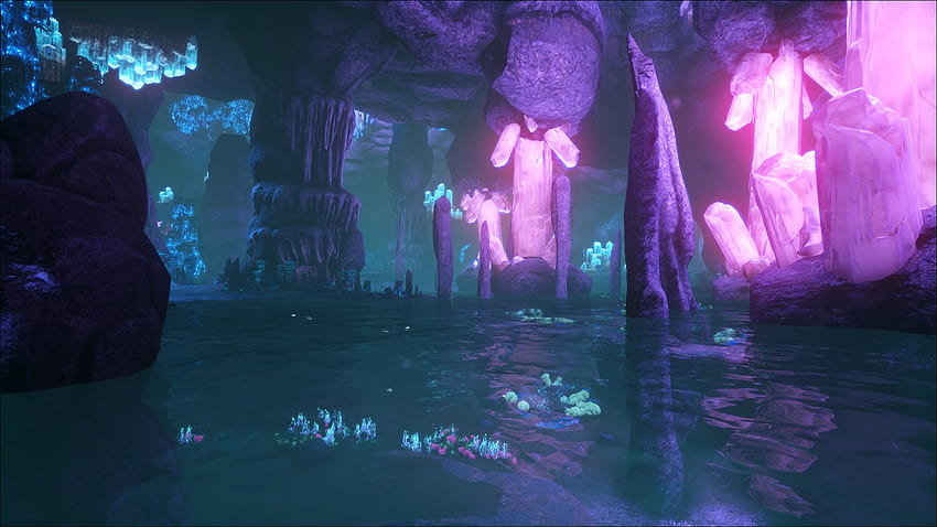 Crystalline Swamps, aberration HD wallpaper