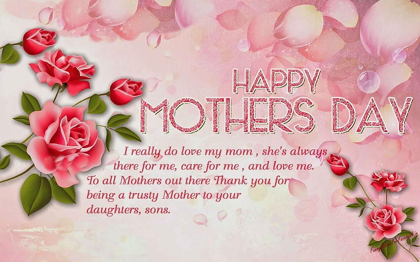Happy Mothers Day Pic i cytaty, dzień matki nieba Tapeta HD
