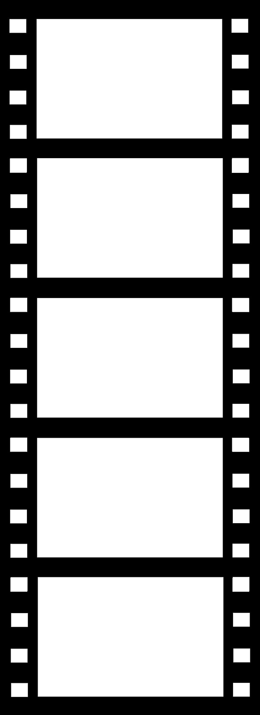 4 Film Strip Border, film reel HD phone wallpaper