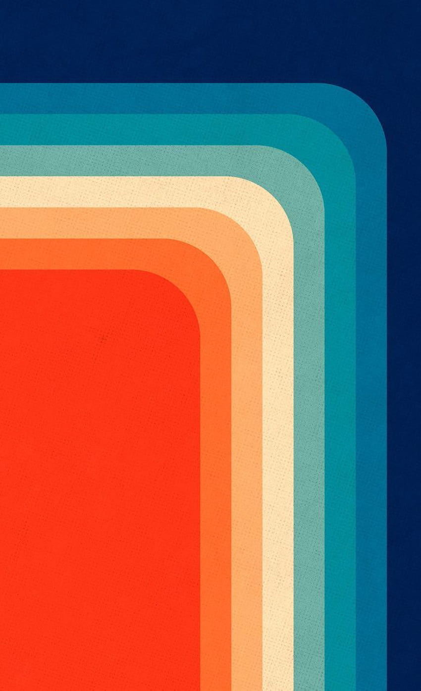 Palette de couleurs des années 70, couleurs rétro Fond d'écran de téléphone HD