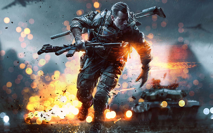 2019 Battlefield 4 เกม พื้นหลัง และเกมยิงปืน วอลล์เปเปอร์ HD