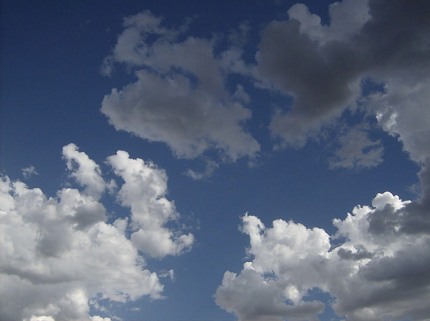 Himmel: Beruhigend Beruhigend Ruhig Blaue Wolken Triplerubik Wolkengee Himmel HD-Hintergrundbild