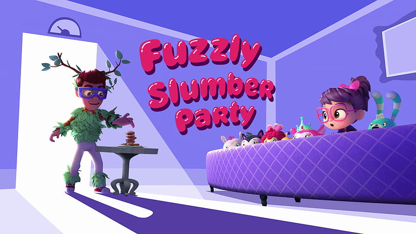 Fuzzly Slumber Party, abby hatcher HD wallpaper