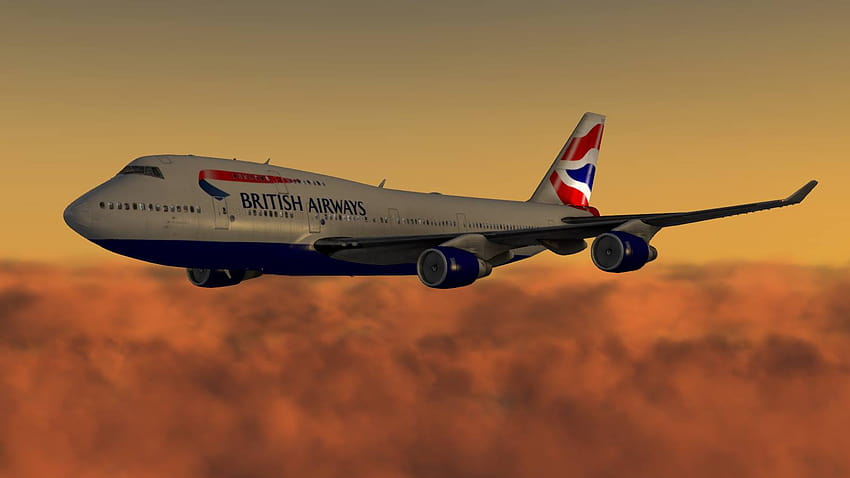 British Airways para el 747 de Javier Rollon fondo de pantalla