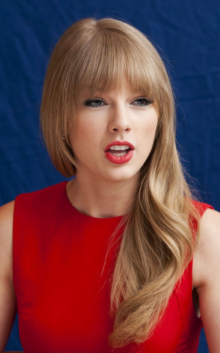 Celebrità, vestito rosso, bellissimo, Taylor Swift , 800x1280, Samsung Galaxy Note GT, rosso taylor swift Sfondo del telefono HD