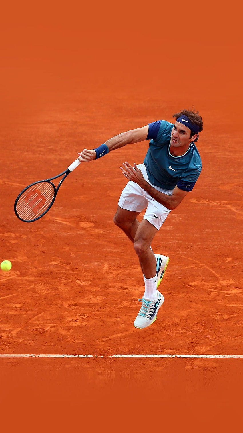 Roger Federer Tenisista Android Tapeta na telefon HD