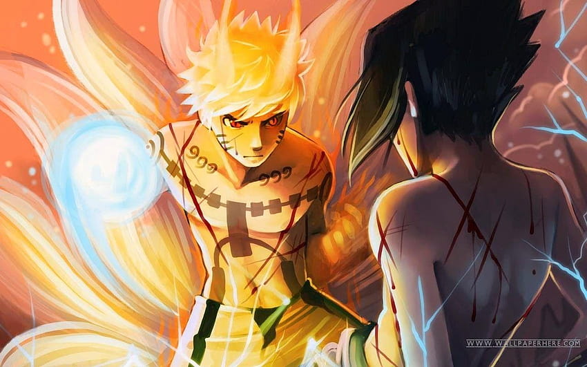 Kumpulan Gambar Naruto Bijuu Mode Keren Terbaru 高画質の壁紙