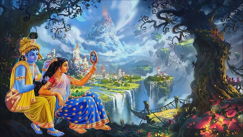 God Krishna Backgrounds, lord krishna animated HD wallpaper | Pxfuel