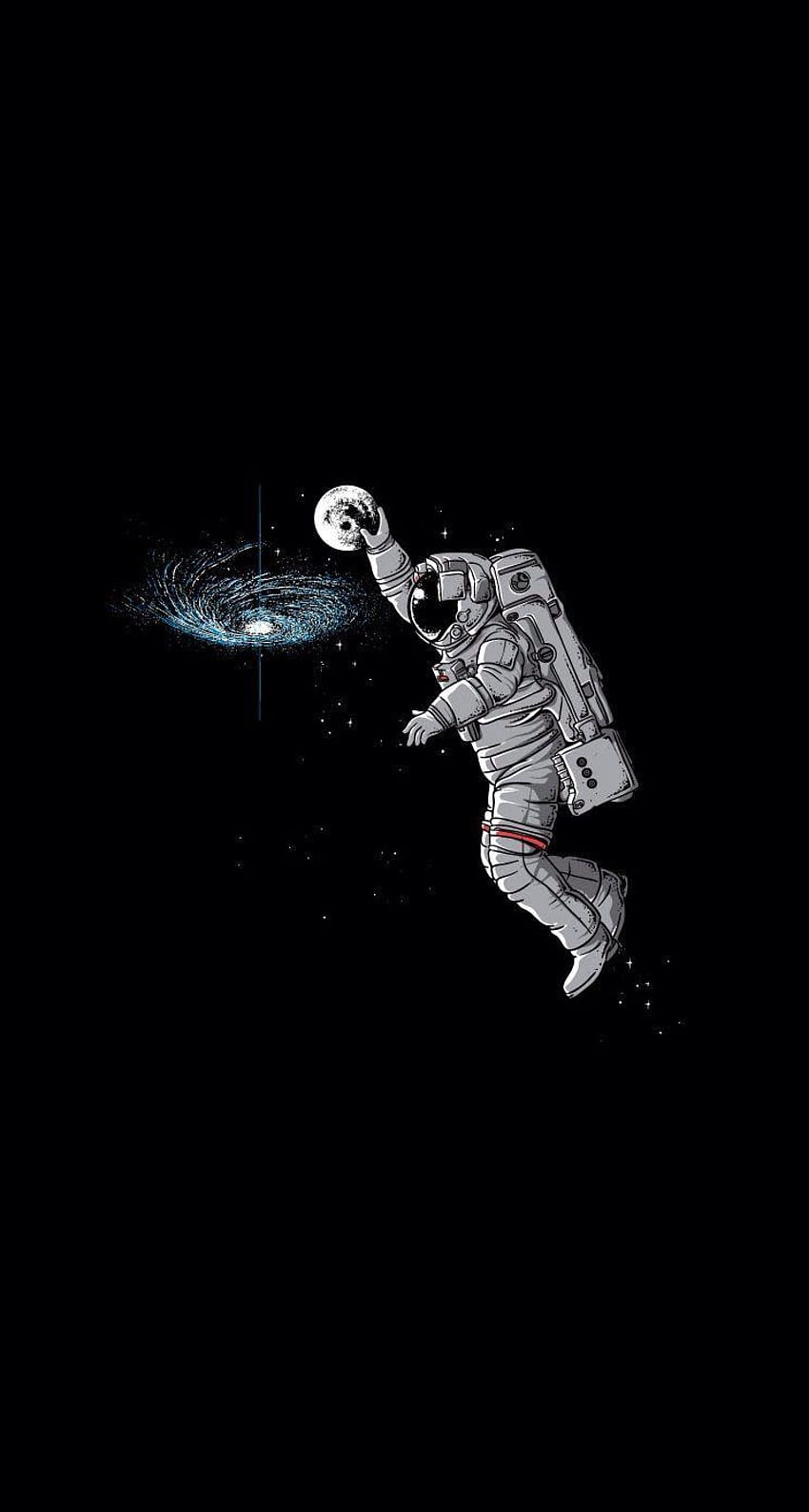 Dunk astronot, astronot wallpaper ponsel HD