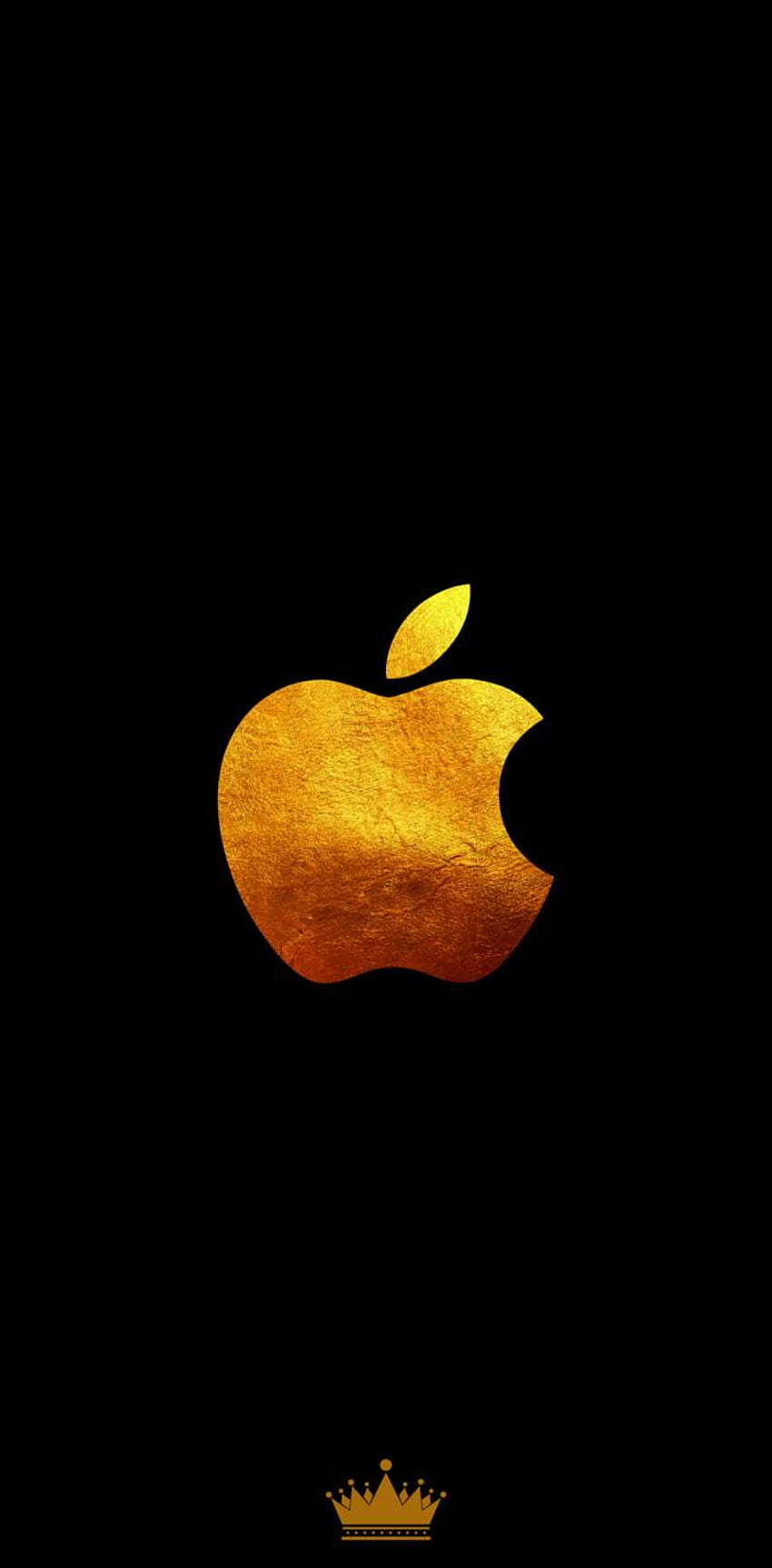 KingGroupGraphic imzalı Apple logosu, iphone logosu altın HD telefon duvar kağıdı