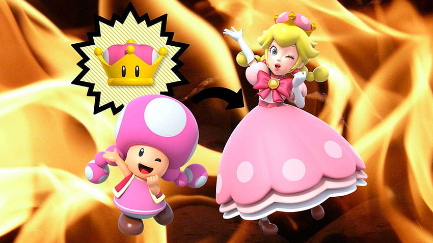 New Super Mario Bros U Deluxe Gives Toadette a Questionable Ability HD wallpaper