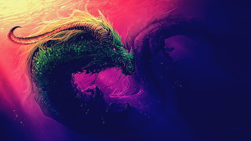 Nifty looking sea dragon : HD wallpaper