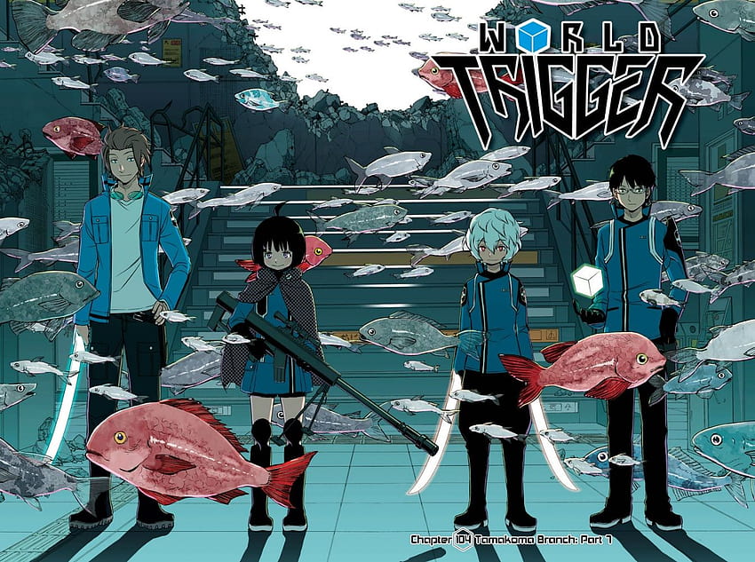 Next Week Begins World Trigger, anime wyzwalające świat Tapeta HD