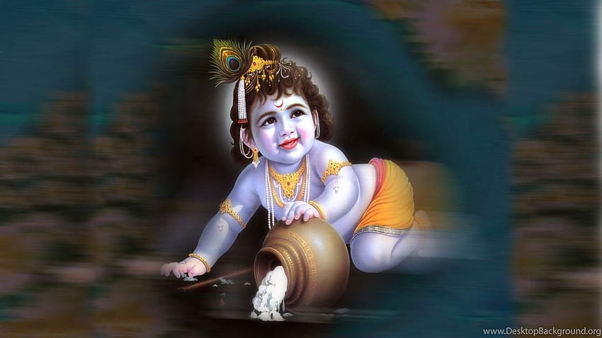 Shri Krishna God Sacred Lord 1366x768 Backgrounds, shree krishna god full HD  wallpaper | Pxfuel