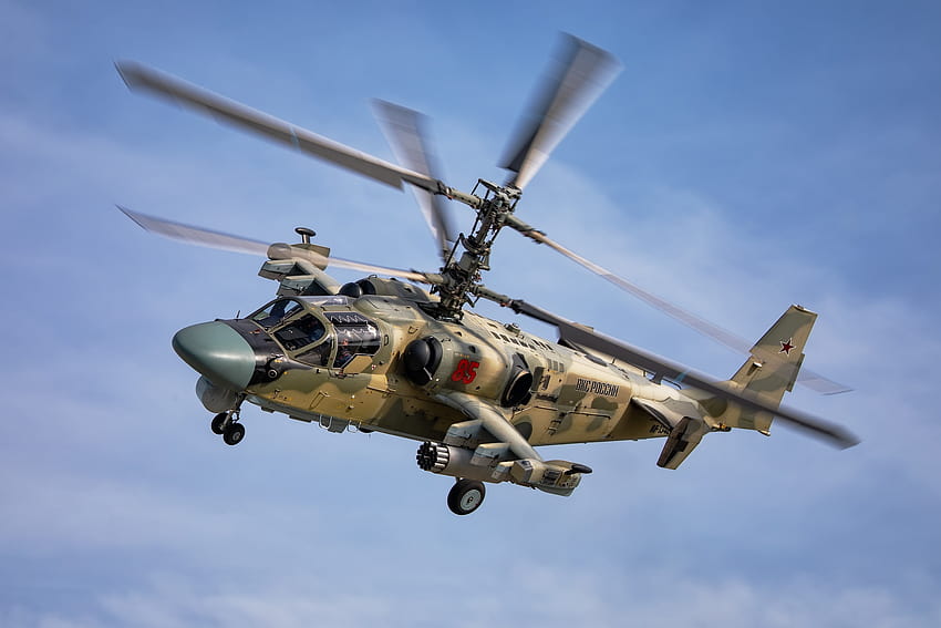 Aircraft, Attack Helicopter, Helicopter, Ka, kamov ka 50 HD wallpaper