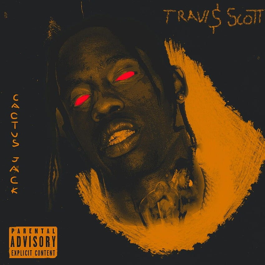 Travis Scott Cover Art ปกอัลบั้ม Travis Scott วอลล์เปเปอร์โทรศัพท์ HD