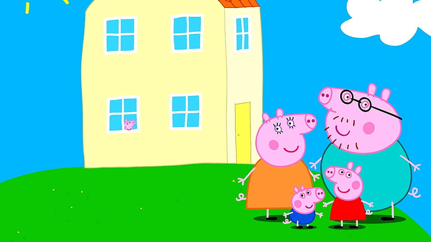 Maison Peppa Pig Fond d'écran HD