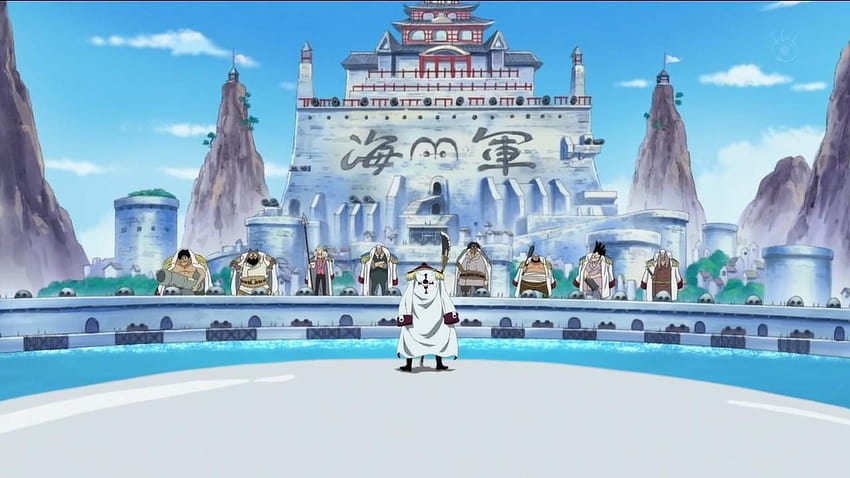 One Piece : Whitebeard VS Marine, one piece marine HD wallpaper