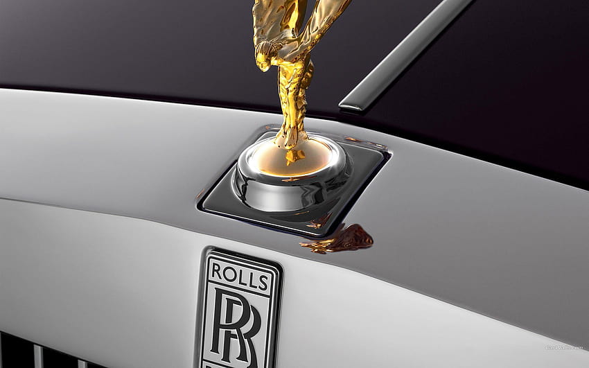 el espíritu del éxtasis de Rolls Royce, Rolls Royce, logotipo de Rolls Royce fondo de pantalla
