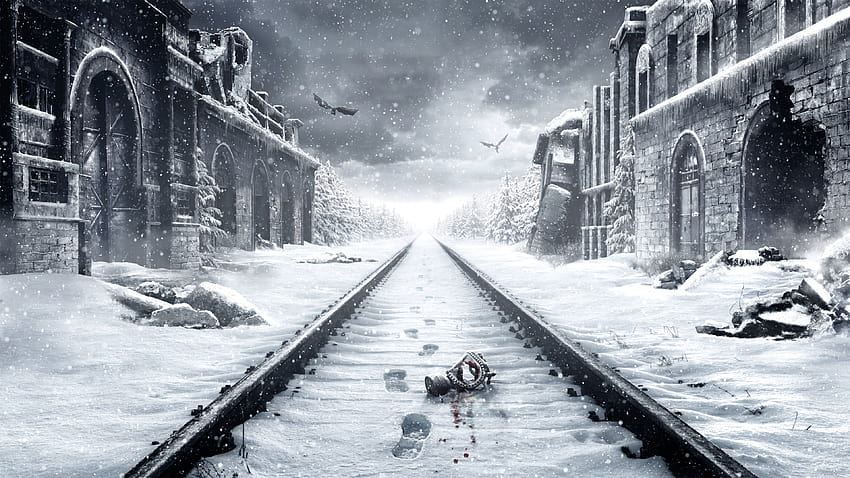 Metro: Exodus – PS4, kar ps4 anime HD duvar kağıdı