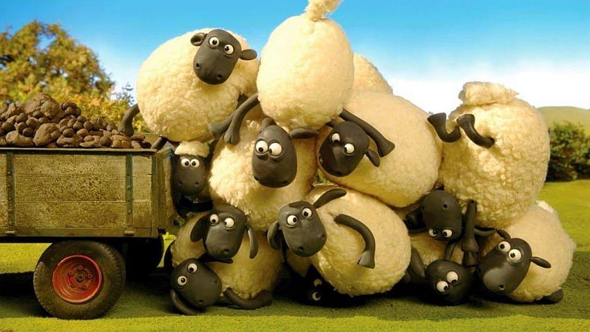 Овцата Шон HD тапет