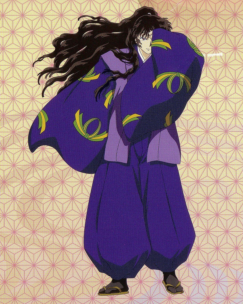Inuyasha: Heh, I can't let you live now that you've seen my face! HD phone wallpaper