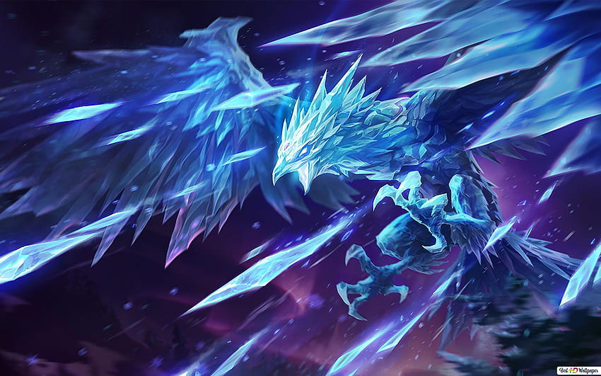 Ice Phoenix 'Anivia' Splash Art HD-Hintergrundbild