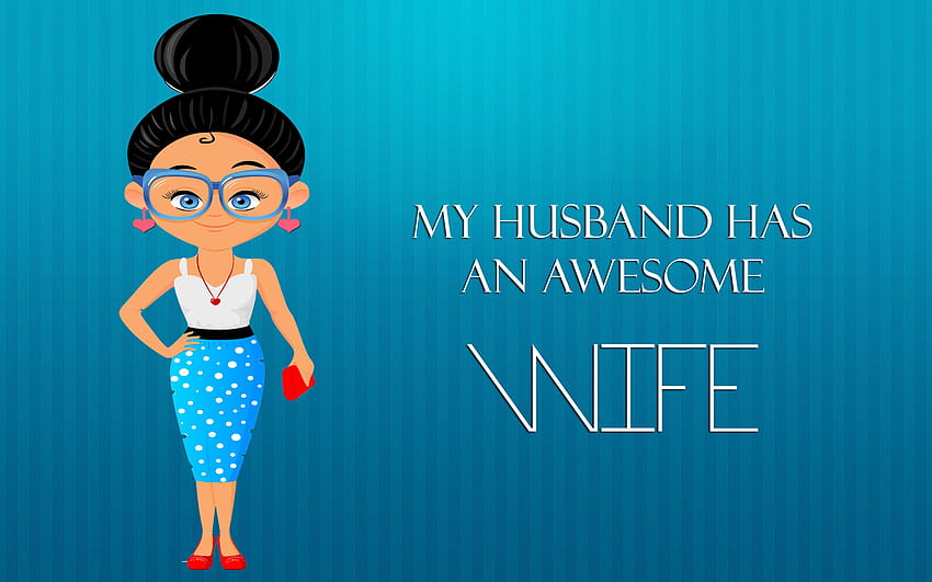 Husband wife cartoon HD wallpapers | Pxfuel