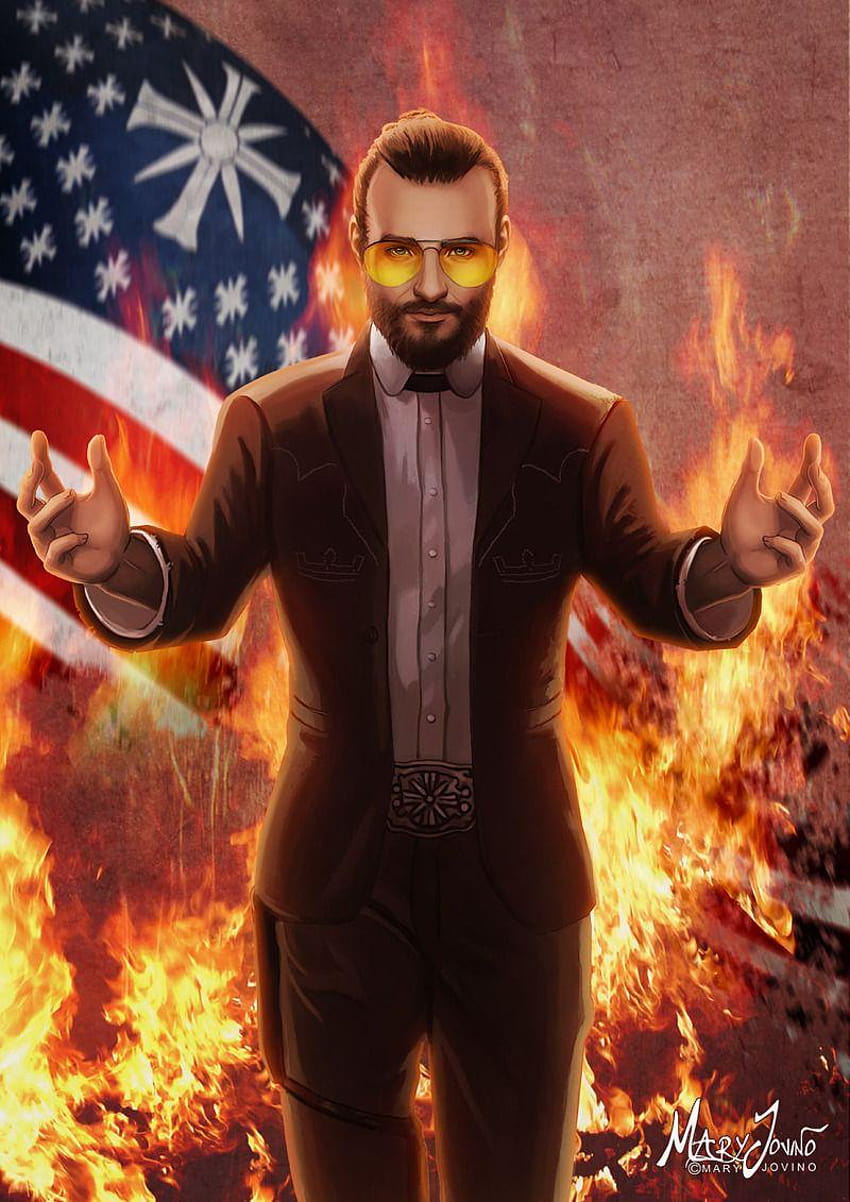 Joseph Seed from Far Cry 5 HD phone wallpaper