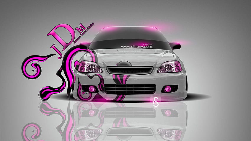 Honda Civic JDM Effects Car 2014, jdm honda civic HD wallpaper