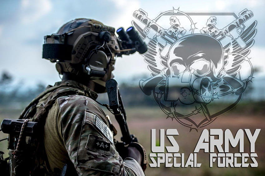 Fuerzas especiales del ejército de EE. UU. / Boinas verdes /, fuerzas especiales de EE. UU. fondo de pantalla