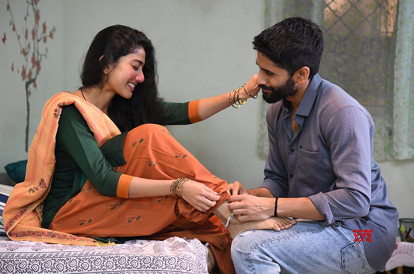 de Naga Chaitanya e Sai Pallavi do filme Love Story Ay Pilla Song papel de parede HD