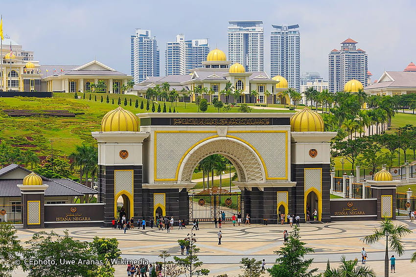 Malezya – Istana Negara, Jalan Duta, Kuala Lumpur HD duvar kağıdı