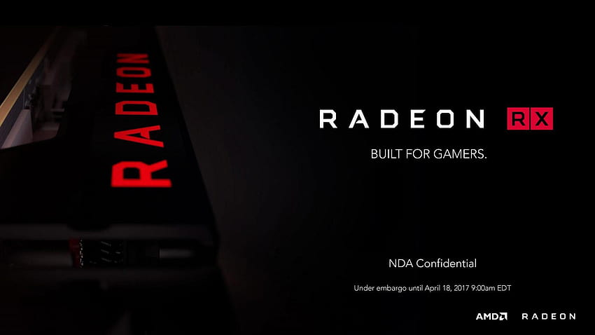 AMD Radeon, rx580 HD-Hintergrundbild