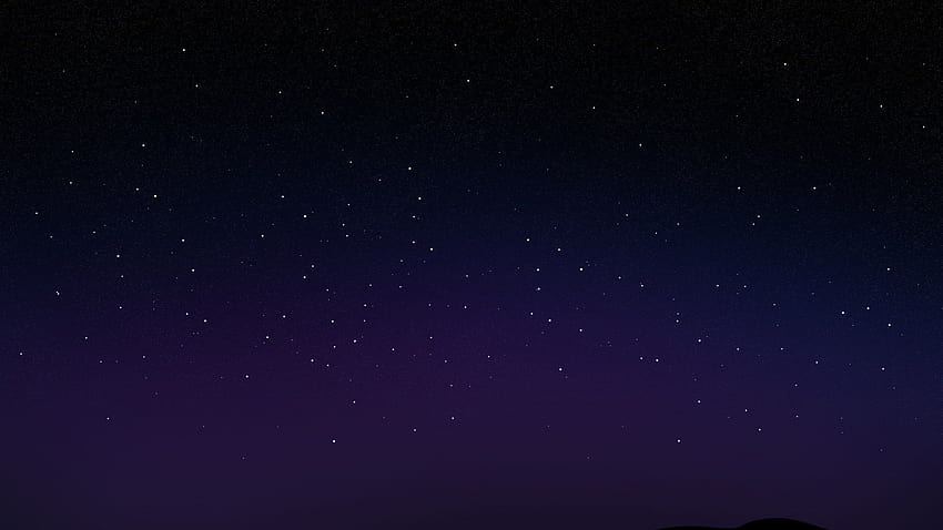 Aesthetic Night Sky on Dog, purple aesthetic night sky HD wallpaper