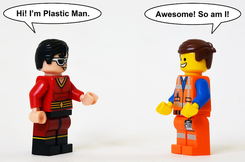 : човек, комикси, филм, е, DC, LEGO, страхотно, супер, пластмаса, Heroes, всичко, минифигурка, emmet 3804x2520 HD тапет