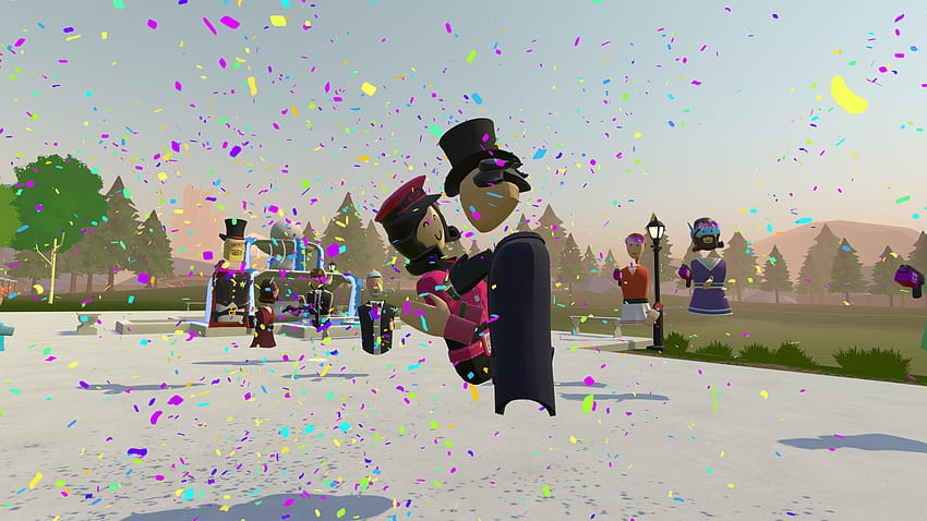 What a Real Wedding in a Virtual Space Says About the Future, rec room HD wallpaper